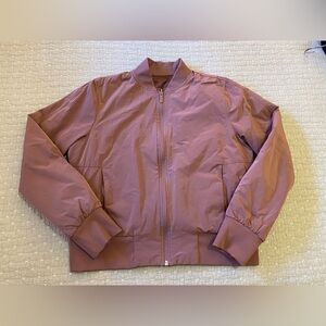 lululemon athletica Mauve Bomber Jacket